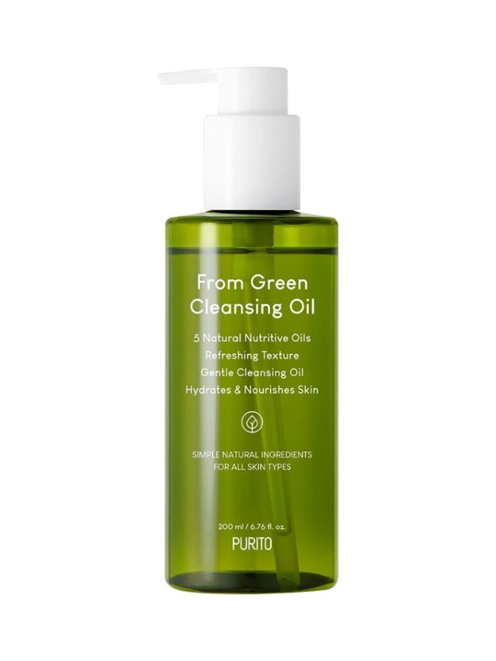 MSRP $22 – Purito Seoul From Green Cleansing Oil – 200 mL – Exp 04/20/2028 – NIB